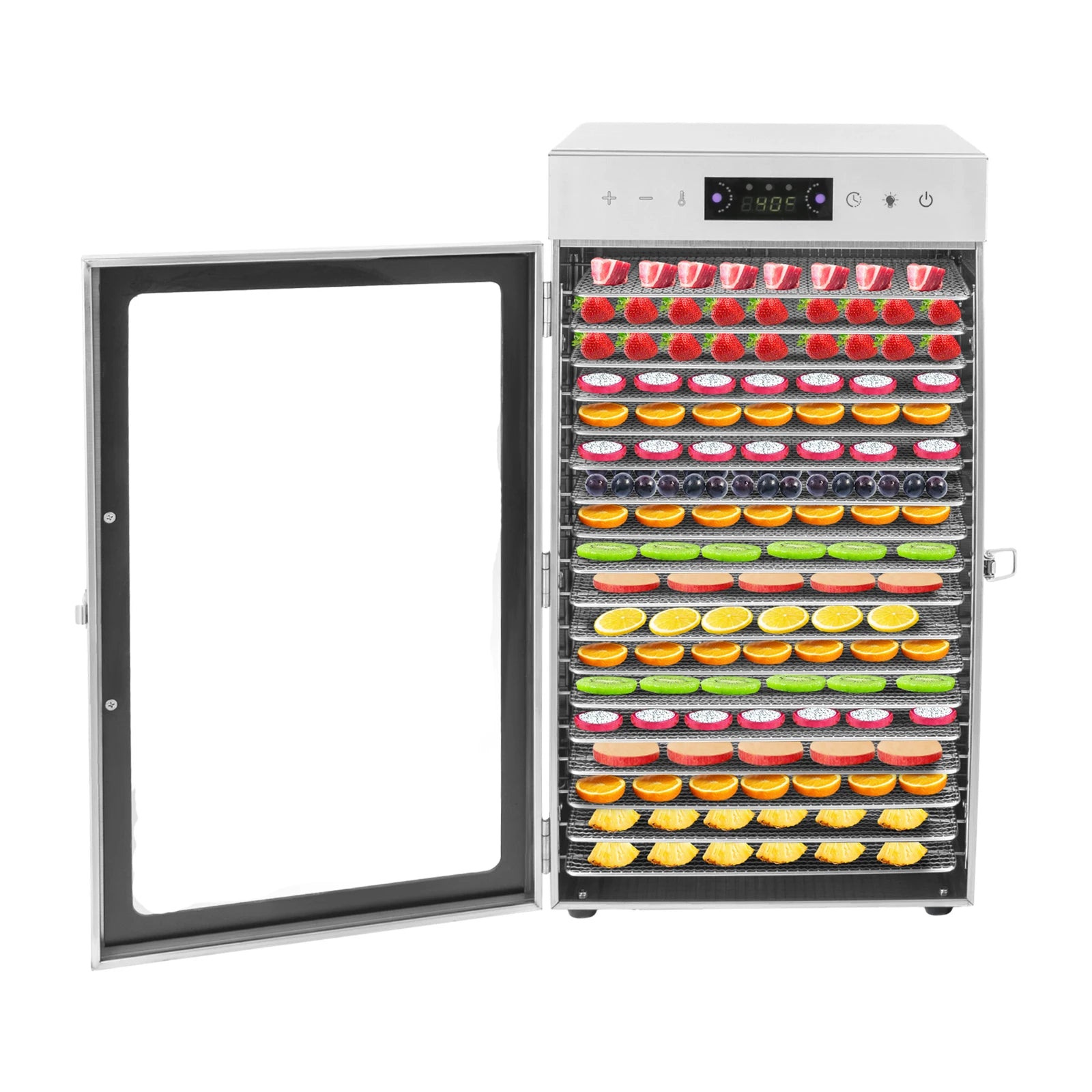 Commercial Dehydrator 18 Stainless Steel Trays