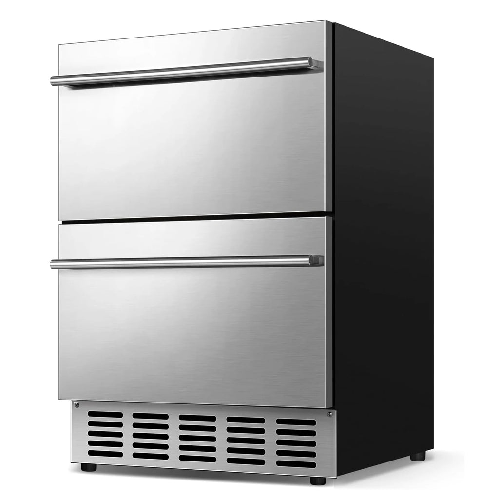 24" 2 Drawer Undercounter Outdoor Refrigerator