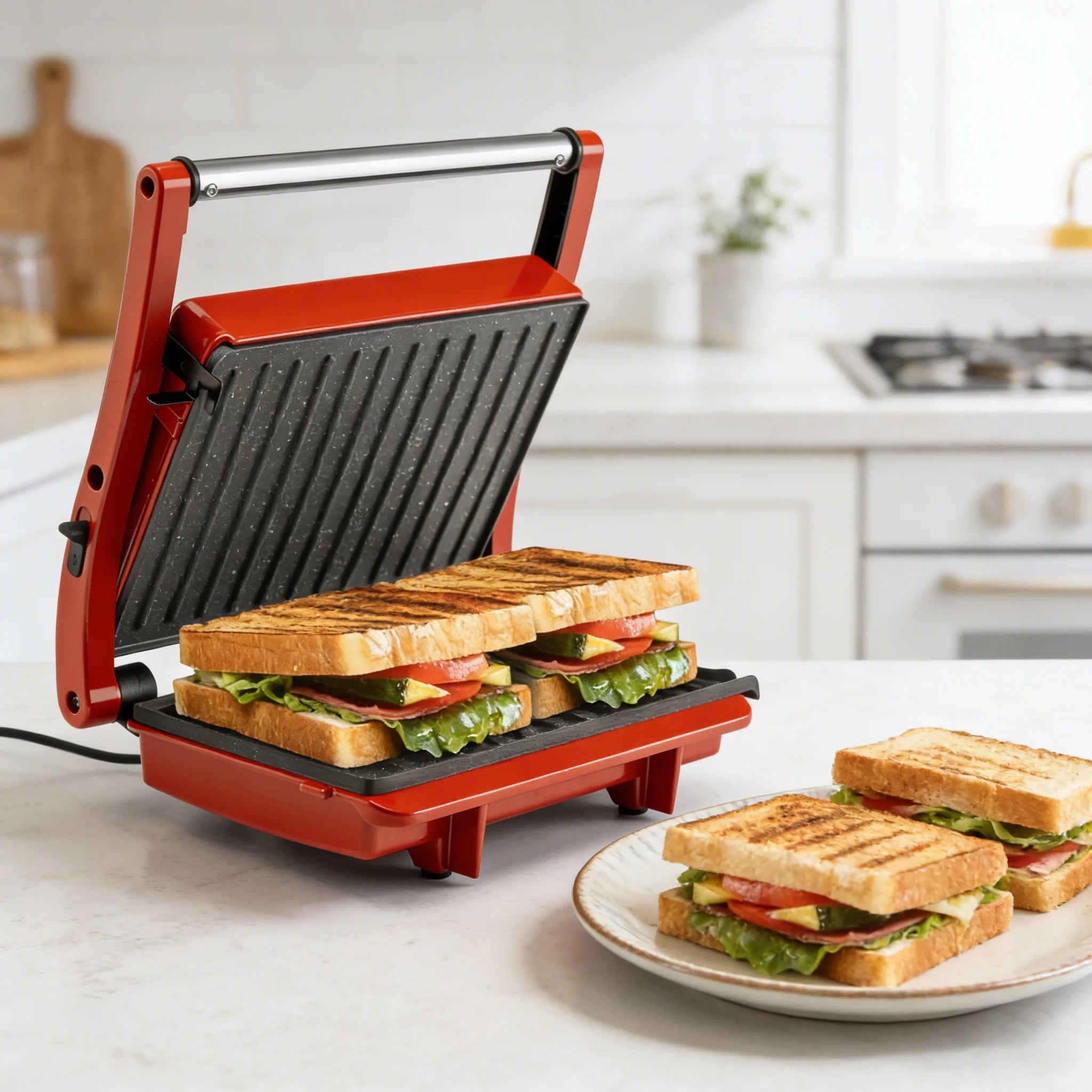 Electric Sandwich Maker Multifunctional Machine
