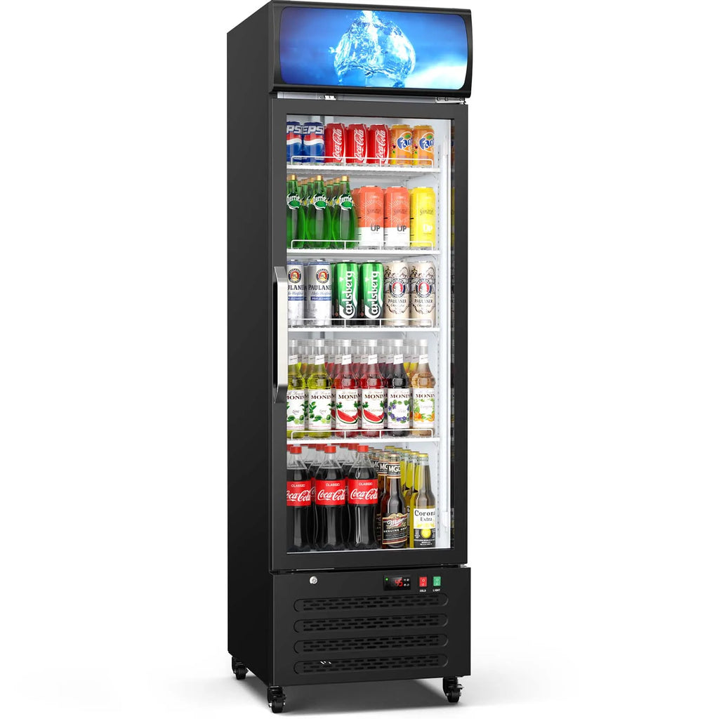14.8 CF Commercial Merchandiser Refrigerator Glass Door