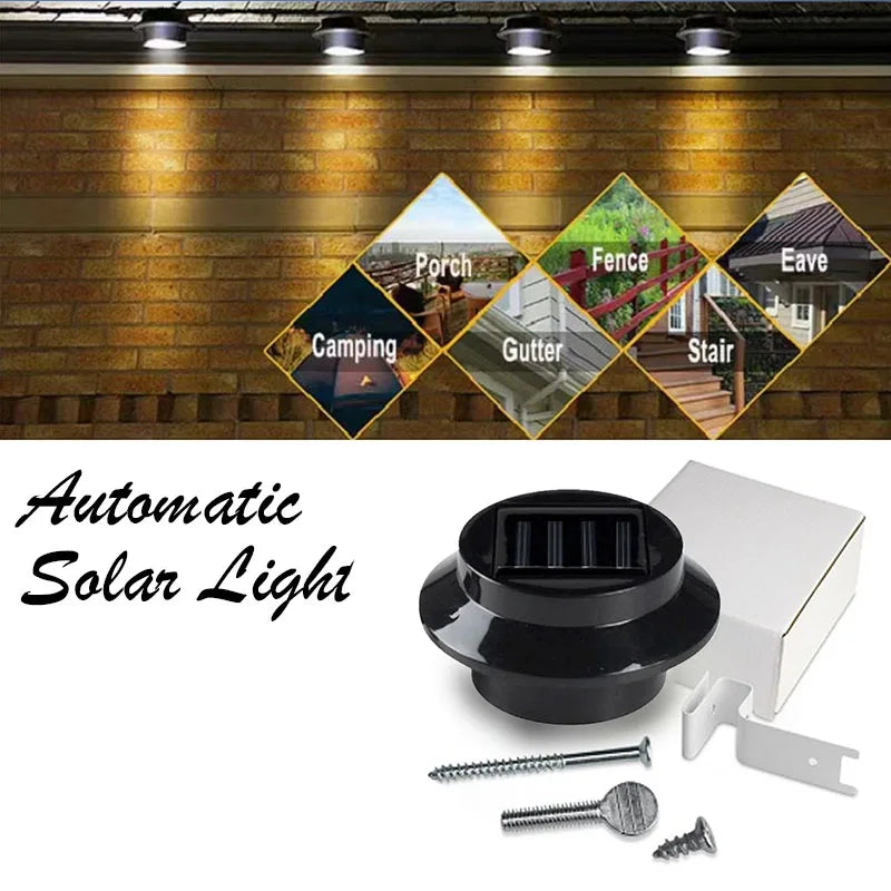 6-piece solar LED lights