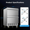 24" 2 Drawer Undercounter Outdoor Refrigerator