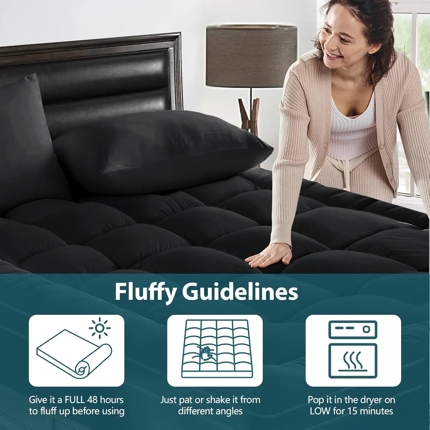 Hotel Quality Black mattress