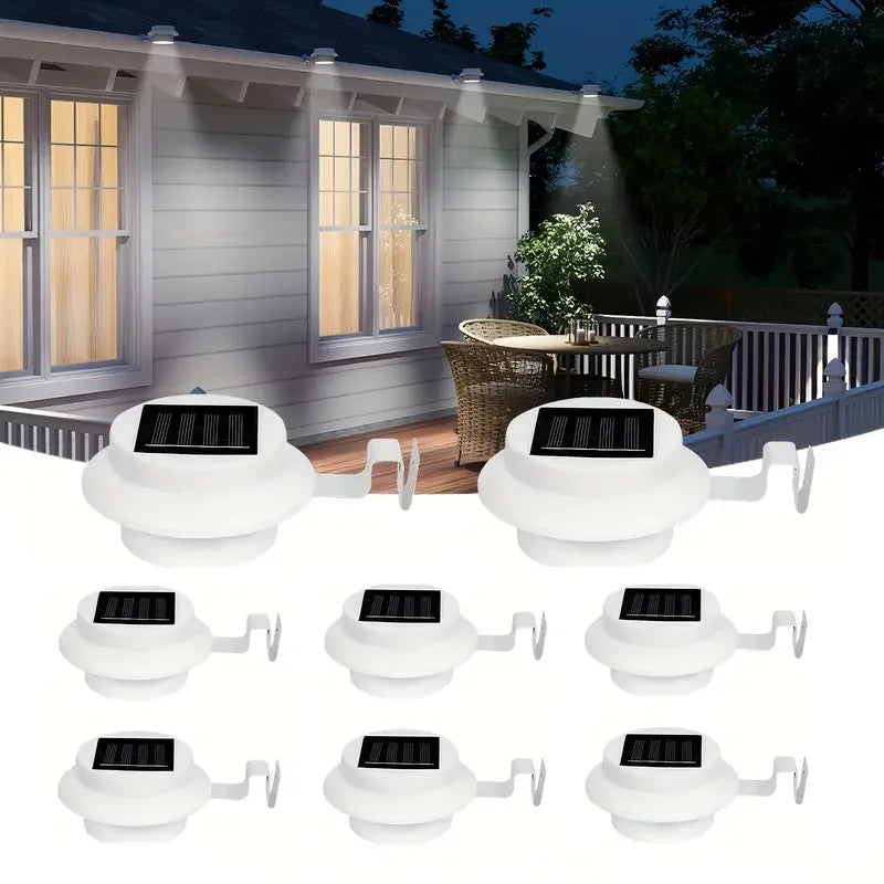6-piece solar LED lights