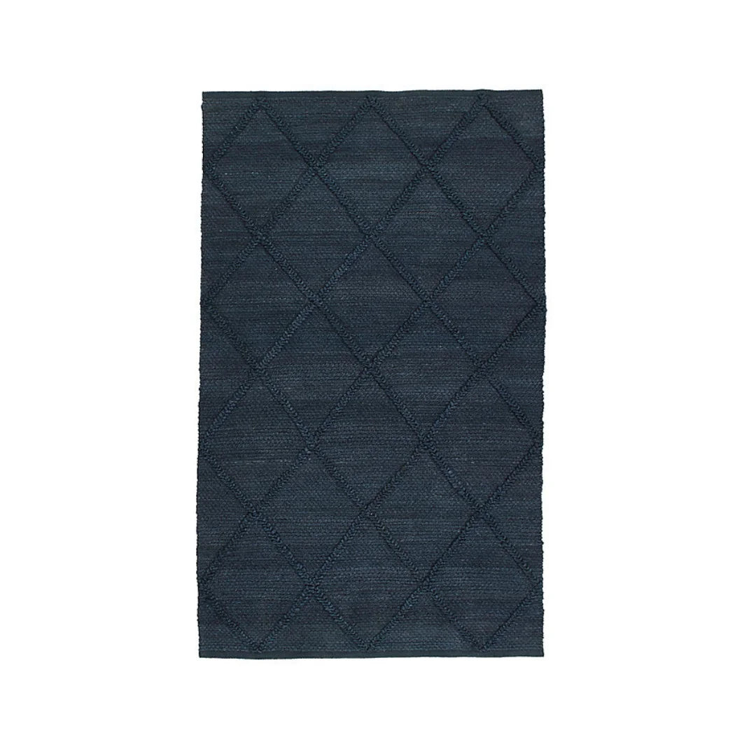 2x3 Handmade Woven Jute Lattice