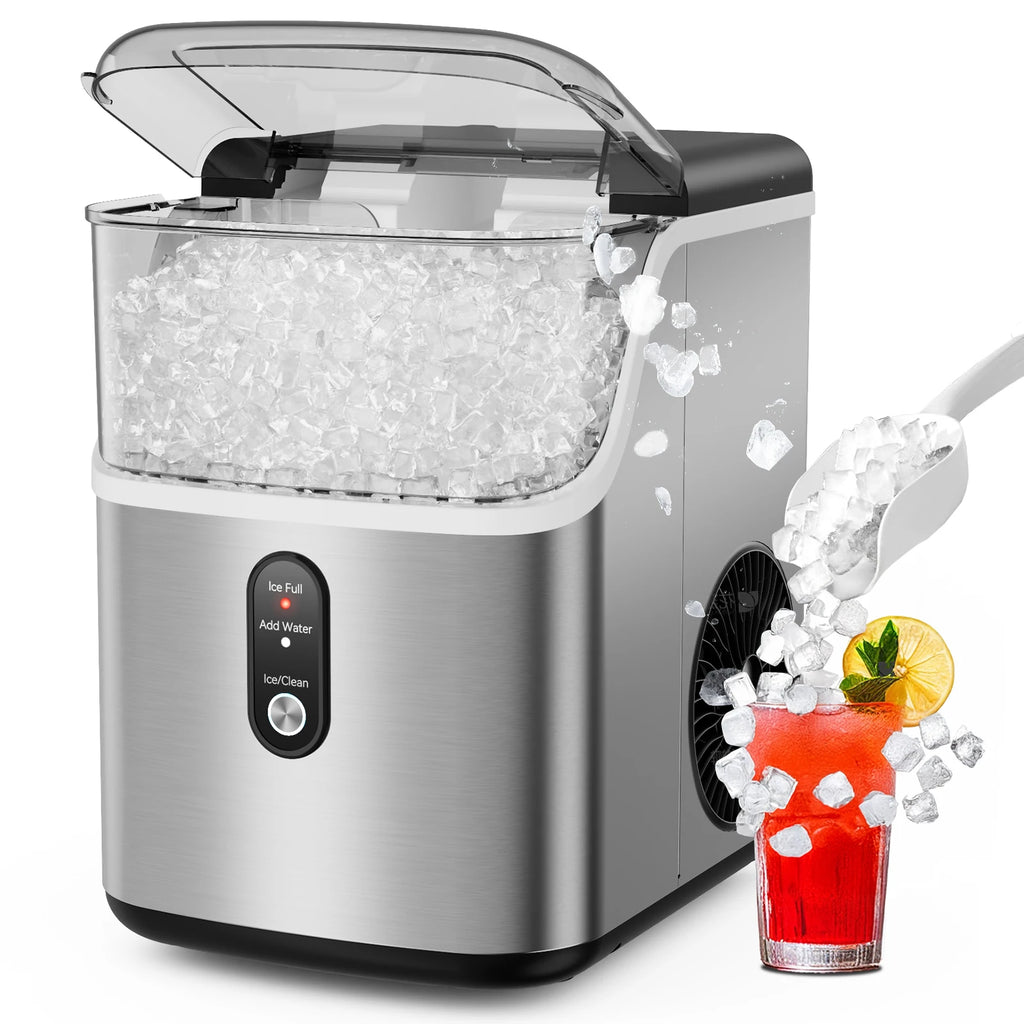 Ice Maker Countertop 35bs/24H Self-Cleaning