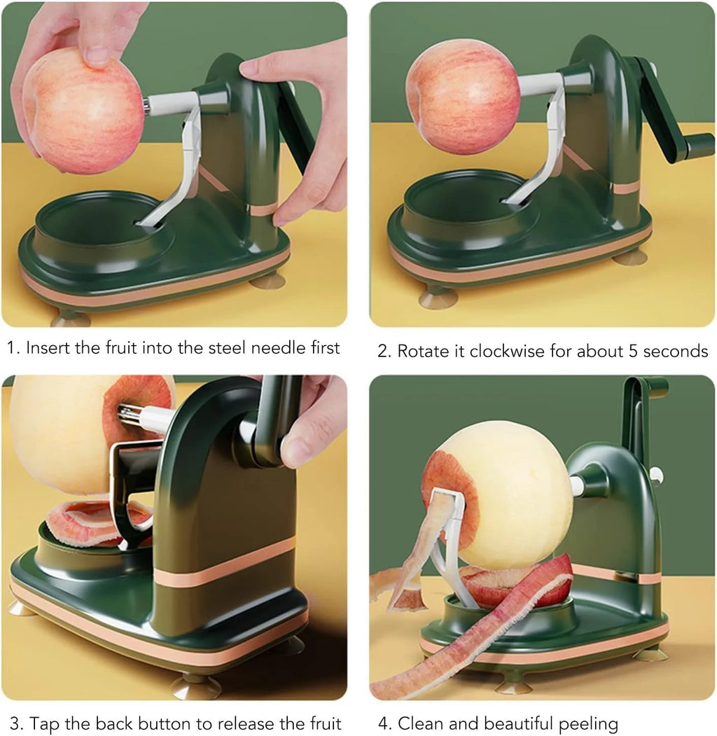 Multi- Function Apple Peeler/Corer/Slicer