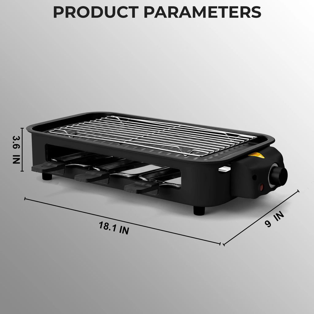 Smokeless Indoor Electric Grill BBQ