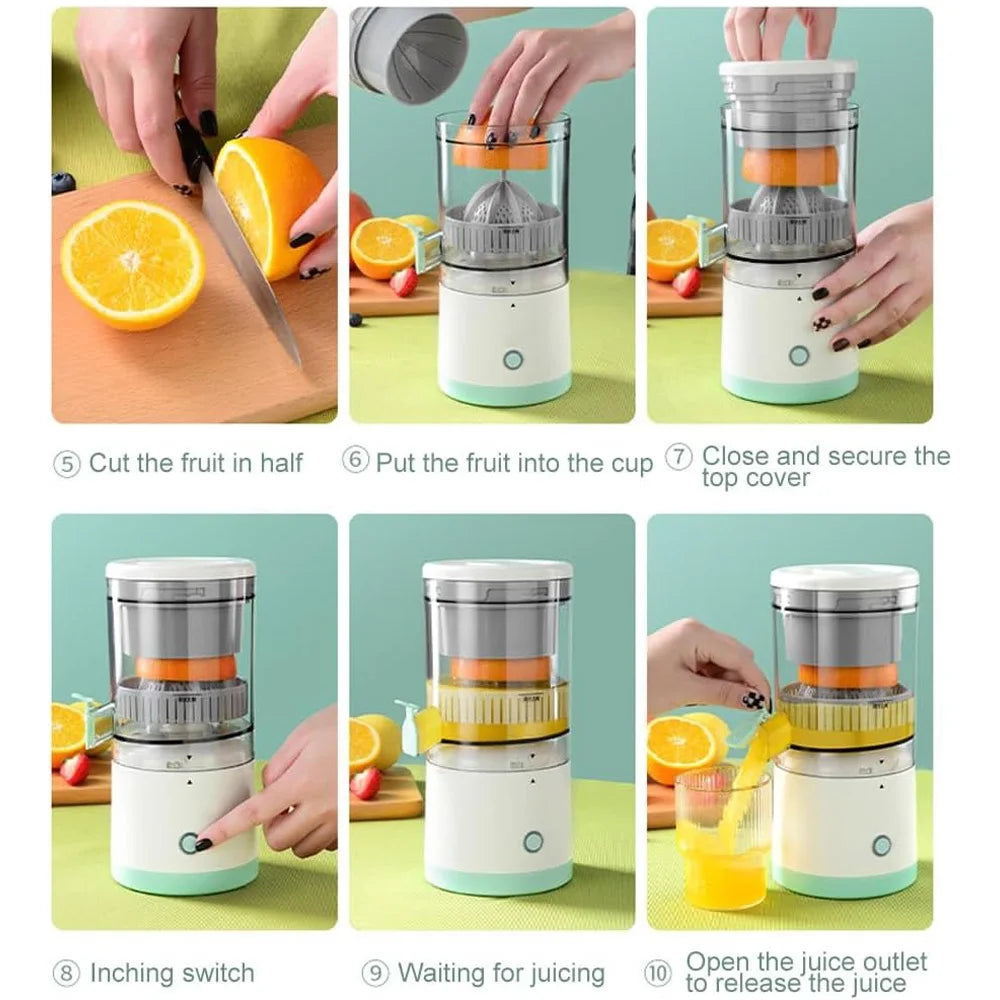 Portable Electric Juicer Rechargeable USB