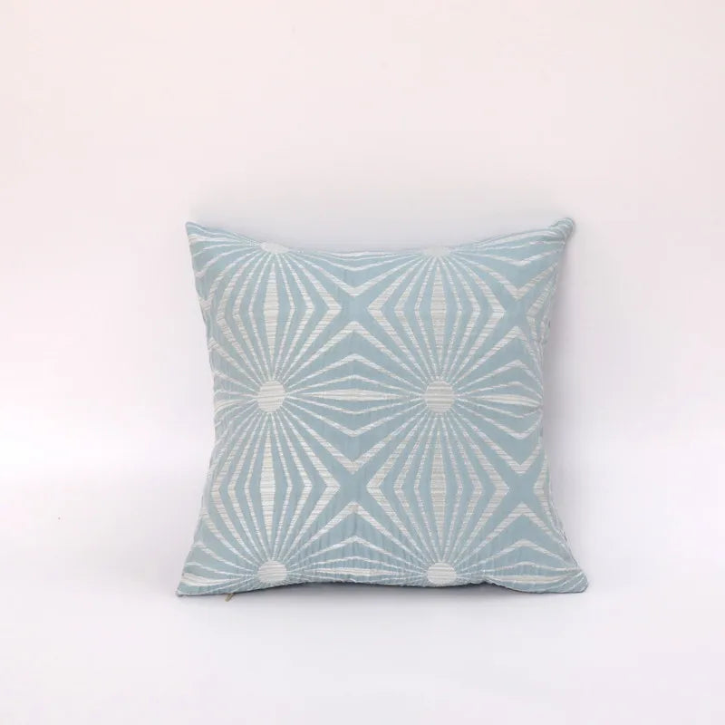 2 Decorative Pillow Covers Geometric 18x18