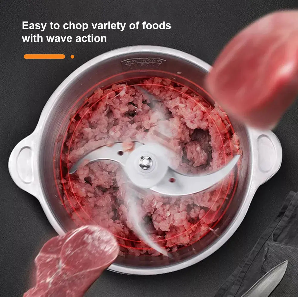 Stainless Electric Chopper Meat Grinder