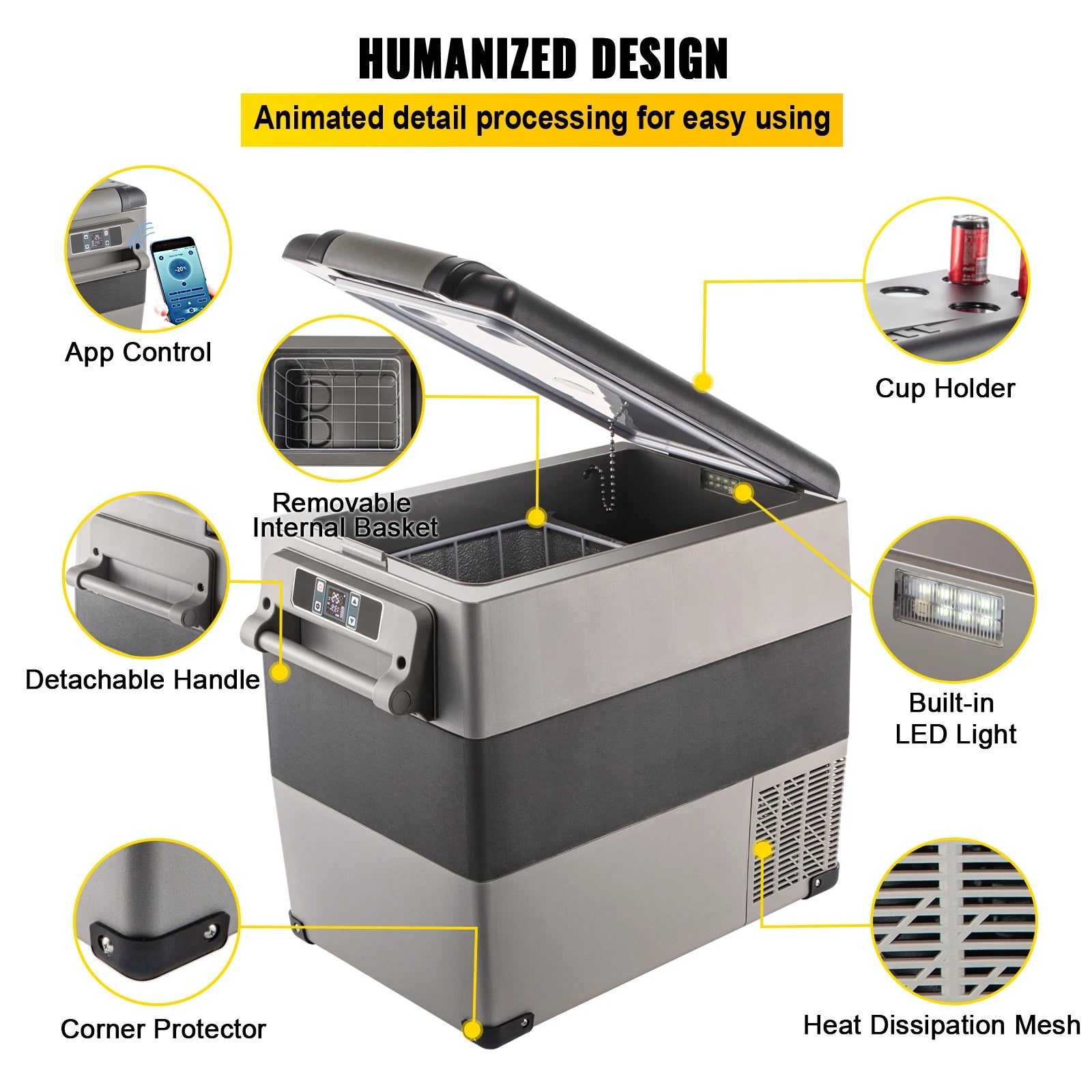 20L 22L 35L 45L 55L Car Refrigerator/Freezer