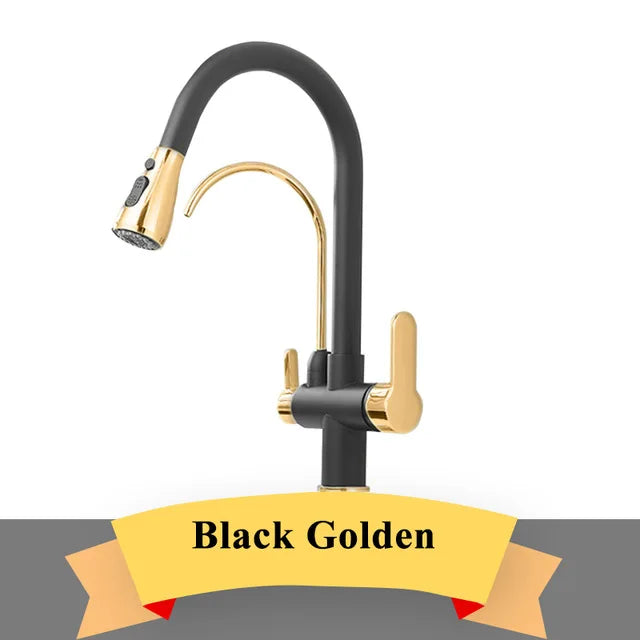 Purify Water Deck Mounted Dual Handle