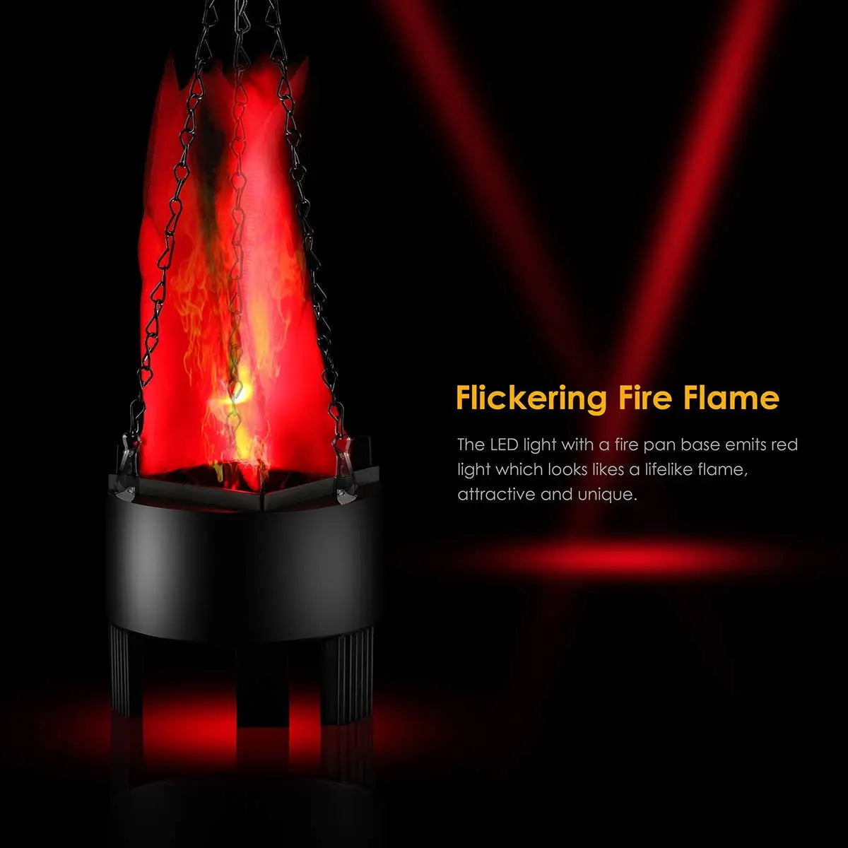 3D Artificial Flame Lamp