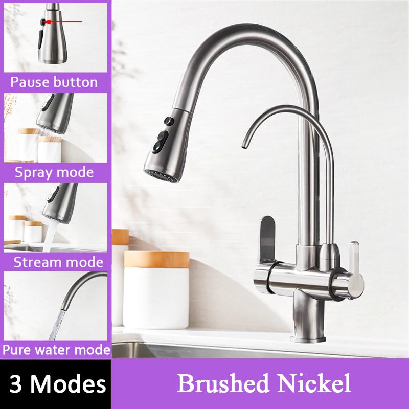 Touch Sensor Filter Pull Out Pure Water