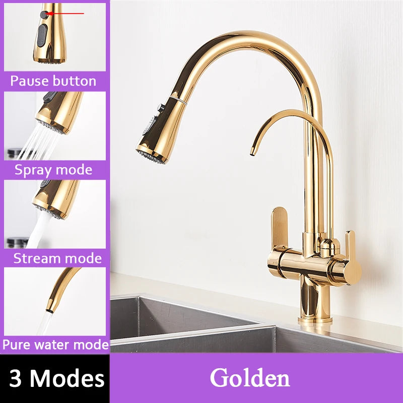 Touch Sensor Filter Pull Out Pure Water