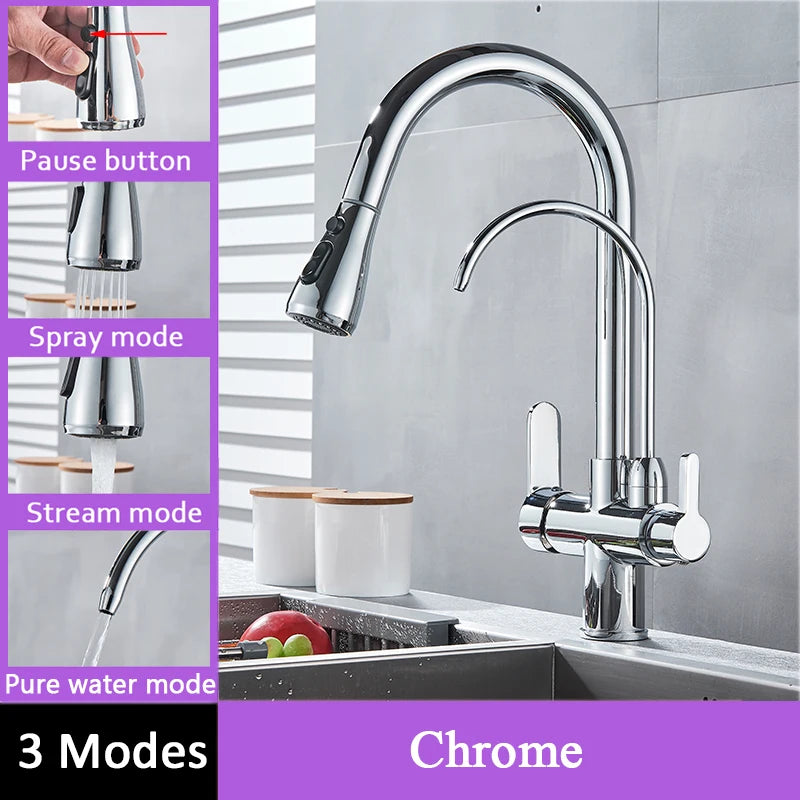 Touch Sensor Filter Pull Out Pure Water