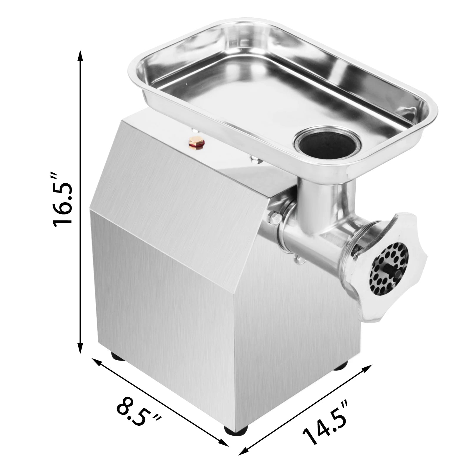 250Kg/H Commercial Electric Meat Mincer Grinder 1100W