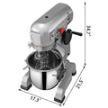 10- 30L Electric Dough Machine Stainless Commercial