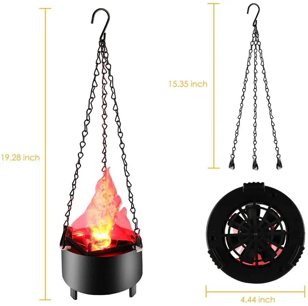 3D Artificial Flame Lamp