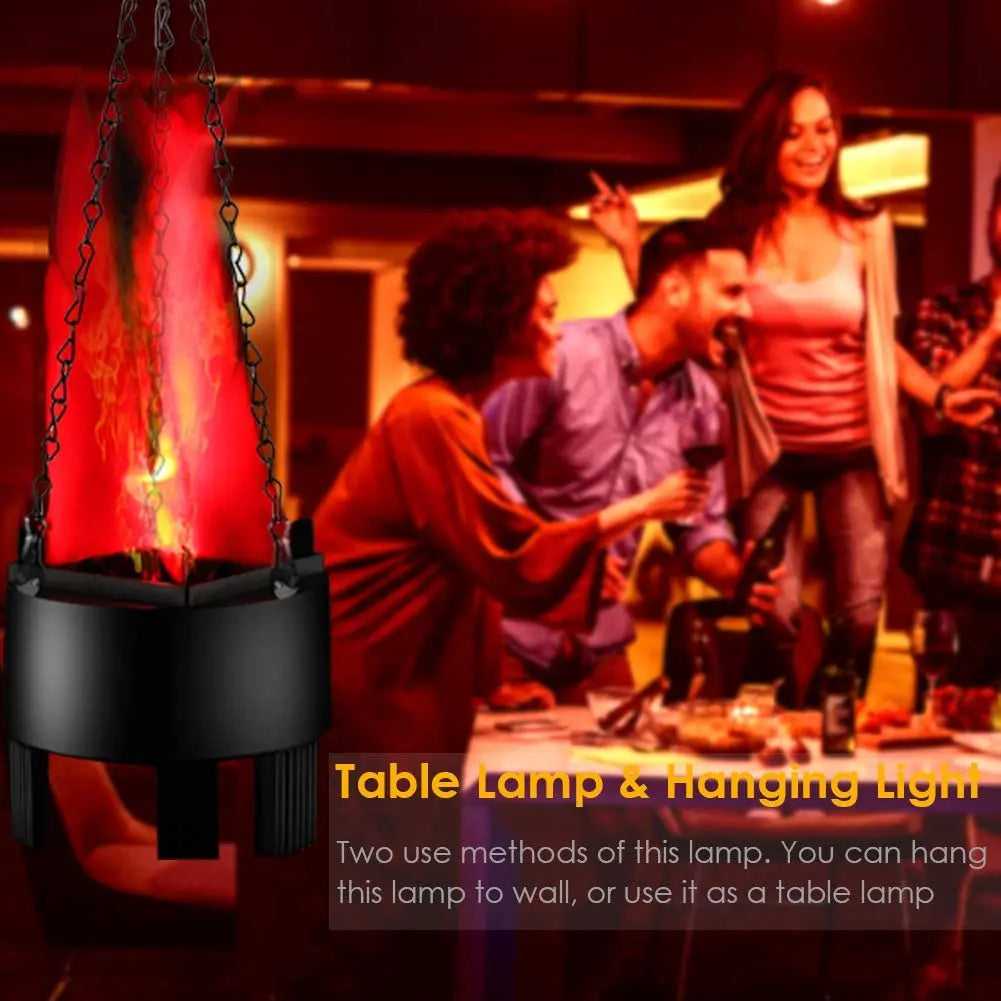 3D Artificial Flame Lamp
