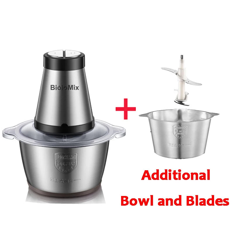 Stainless Electric Chopper Meat Grinder