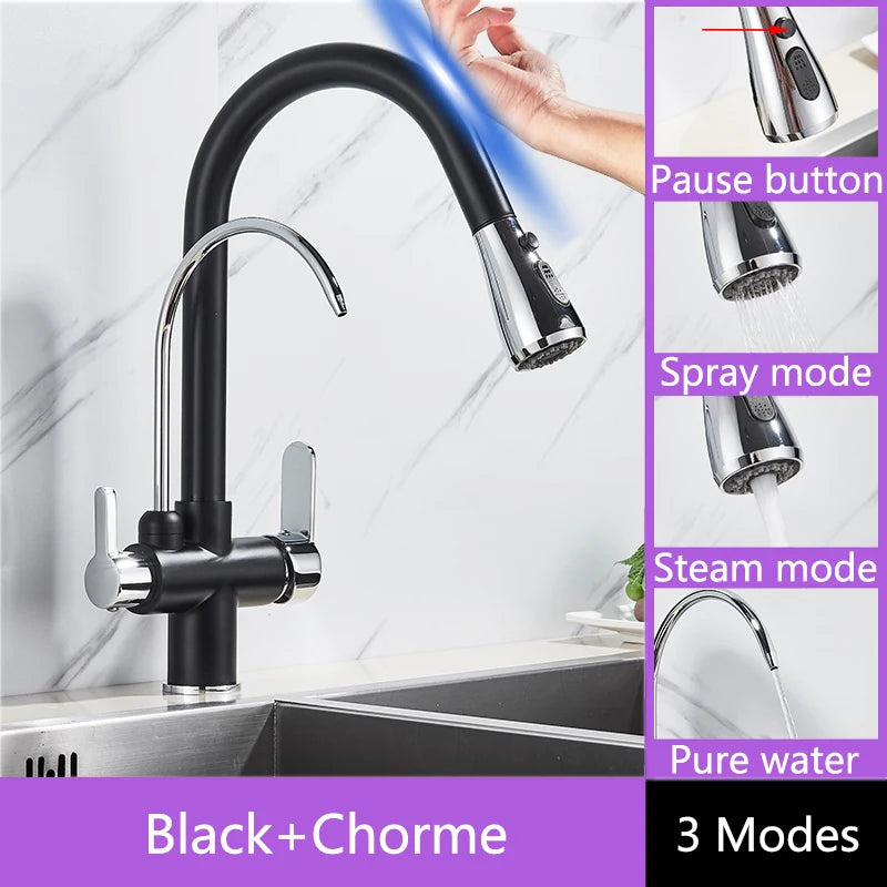 Touch Sensor Filter Pull Out Pure Water