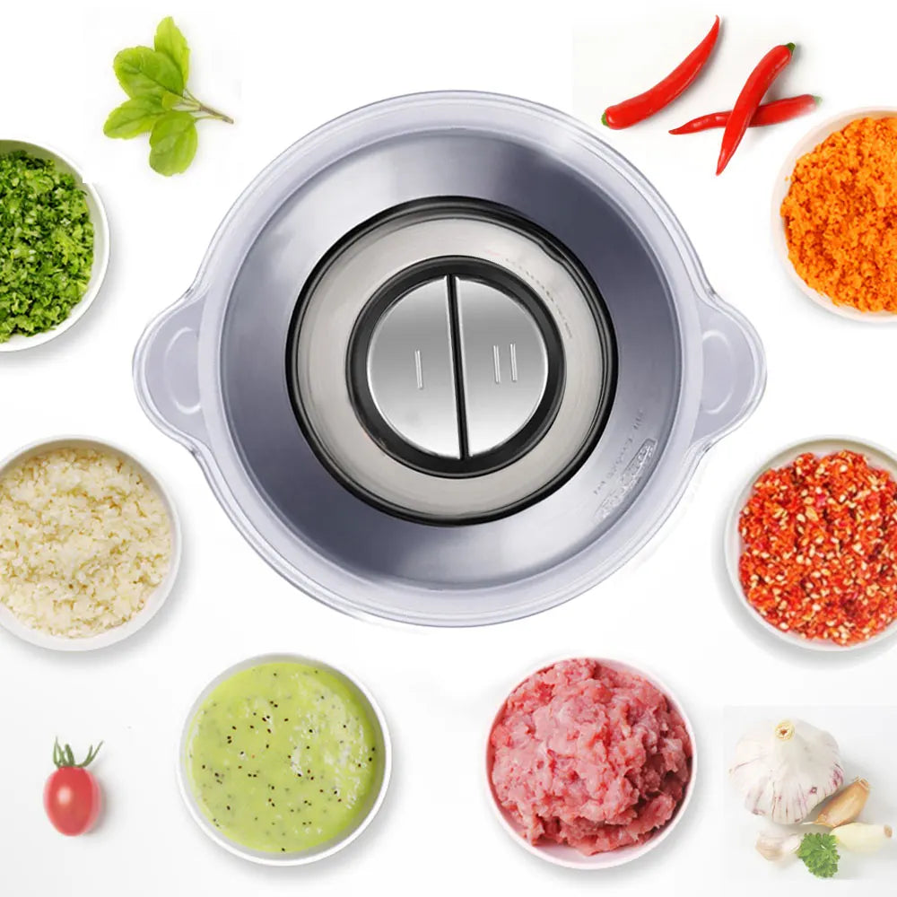 Stainless Electric Chopper Meat Grinder