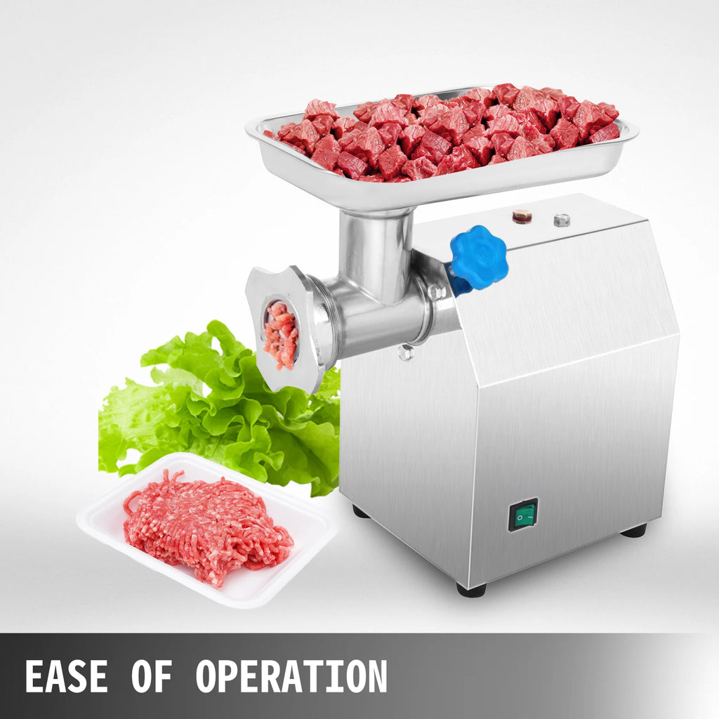 250Kg/H Commercial Electric Meat Mincer Grinder 1100W