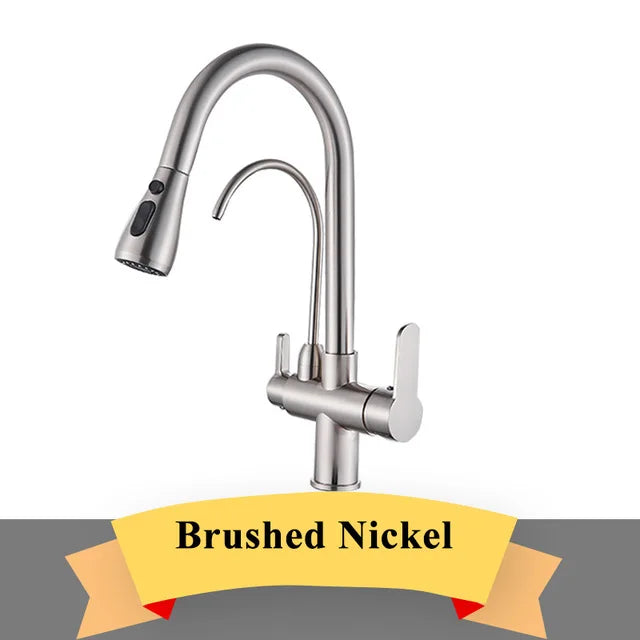 Purify Water Deck Mounted Dual Handle