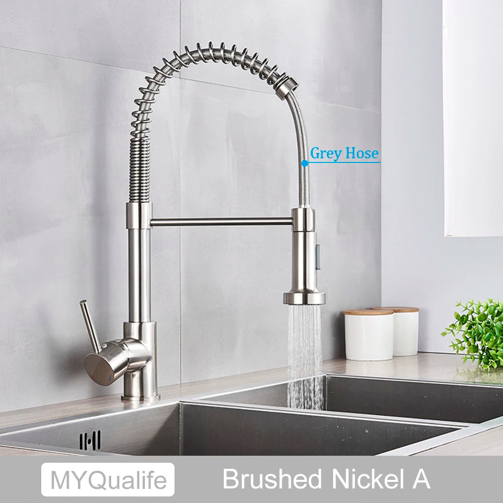 Brushed Gold One Handle deck-Mounted