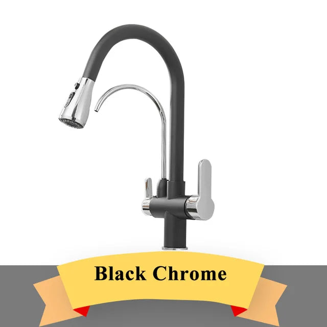 Purify Water Deck Mounted Dual Handle