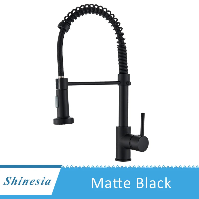 Brushed Nickel Deck Mounted Mixer 360 Rotation