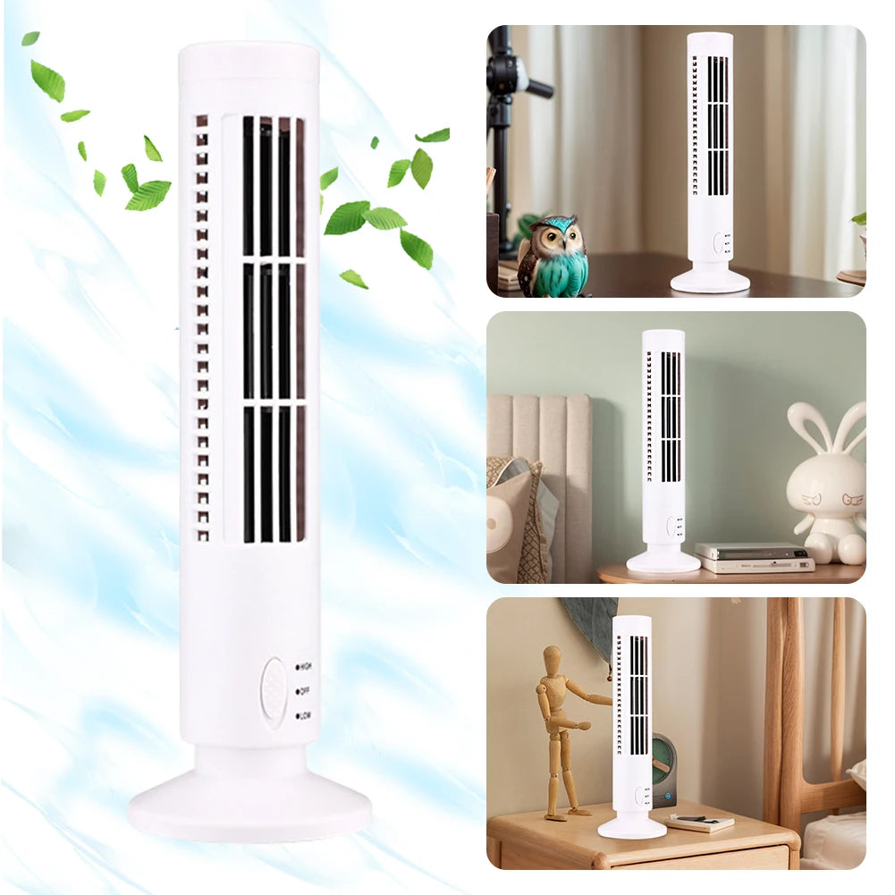 LED Tower Fan Bladeless 90 Degree