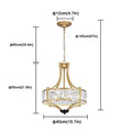 Luxury Gold & Crystal Chandelier