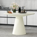 45" Round Wooden  Retro Style  Black
