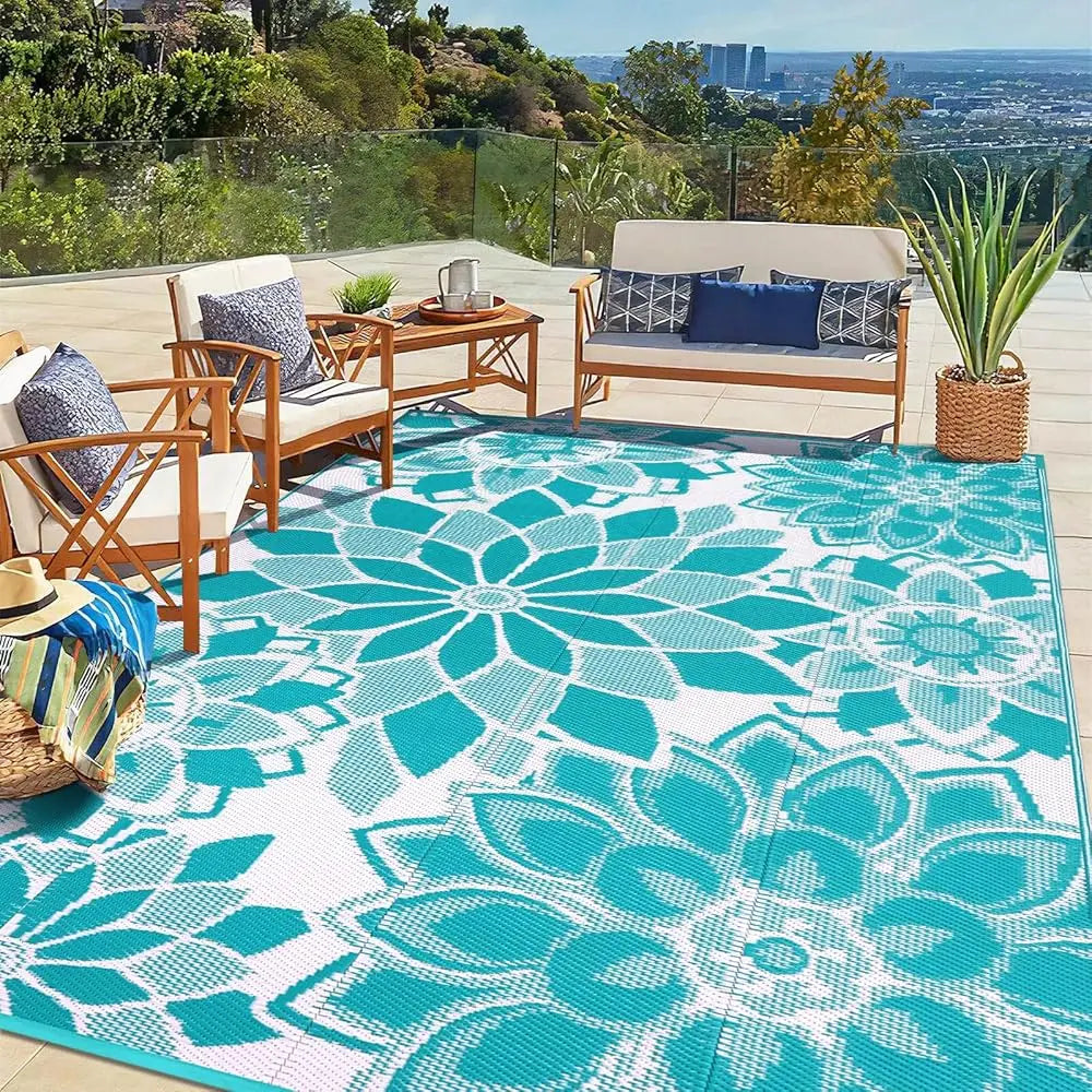 Outdoor Rug 8' X 10' Reversible