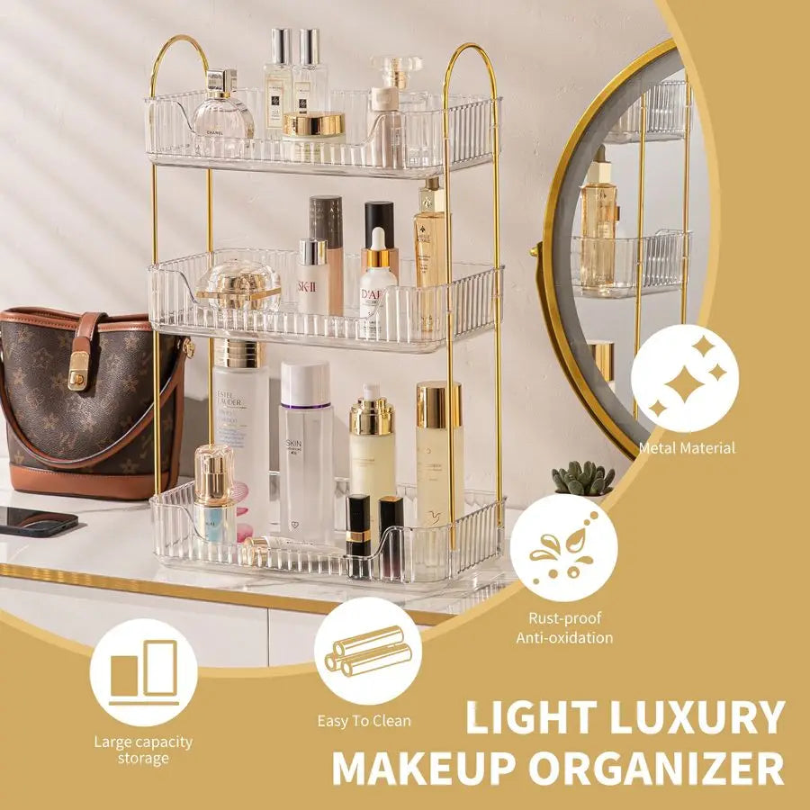 Tier Bathroom Organizer Countertop