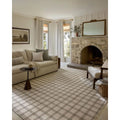 5x7'6' Joanna Gaines stone/Ivory Plaid