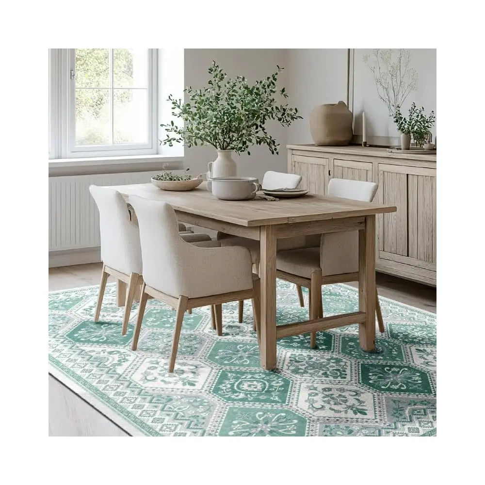 8x10 Moroccan Trellis Washable