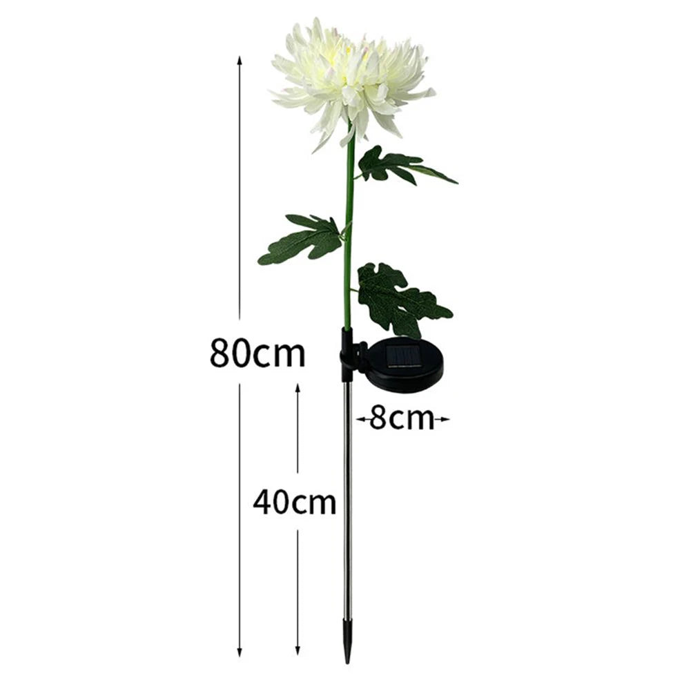 Solar Power LED Flower Lamp