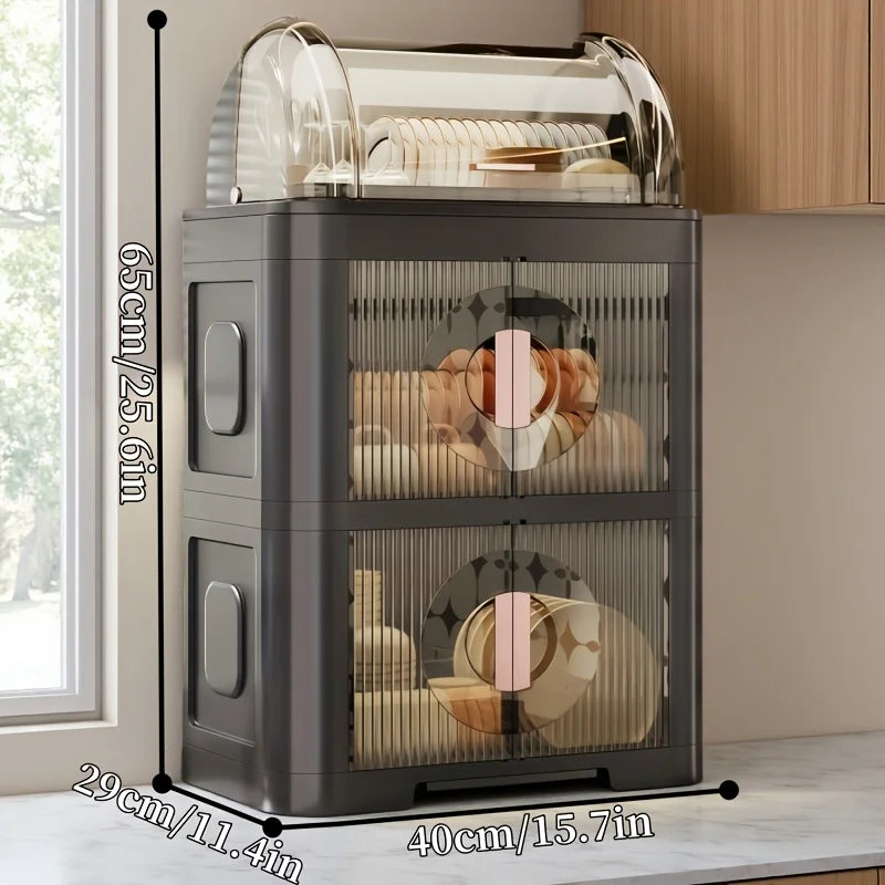 Large-Capacity Kitchen Dish Rack