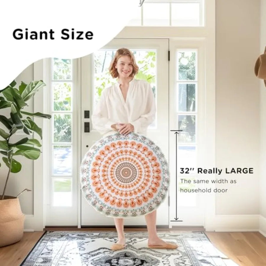 2 Floor Pillows Adults