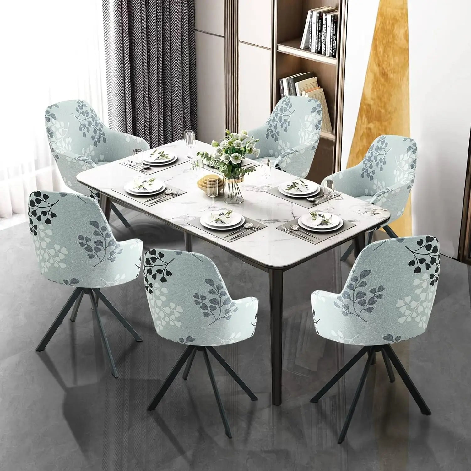 Swivel Armchair Cover Stretch