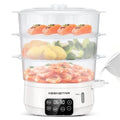 Electric Food Steamer 13.7QT 3-Tier BPA-Free