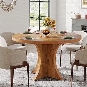 47.25" Round  for 4-6 Farmhouse Wood