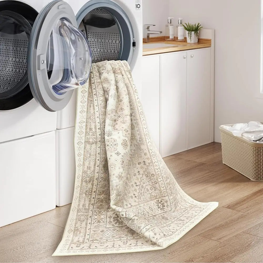5X7 Area Rug Washable Rug,