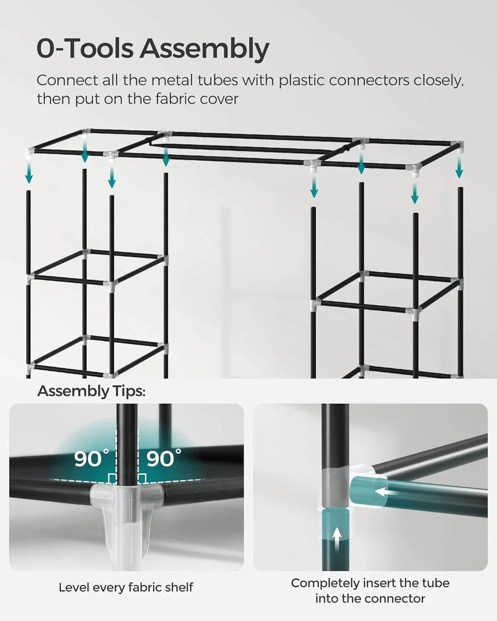69 Inch Wardrobe Organizer