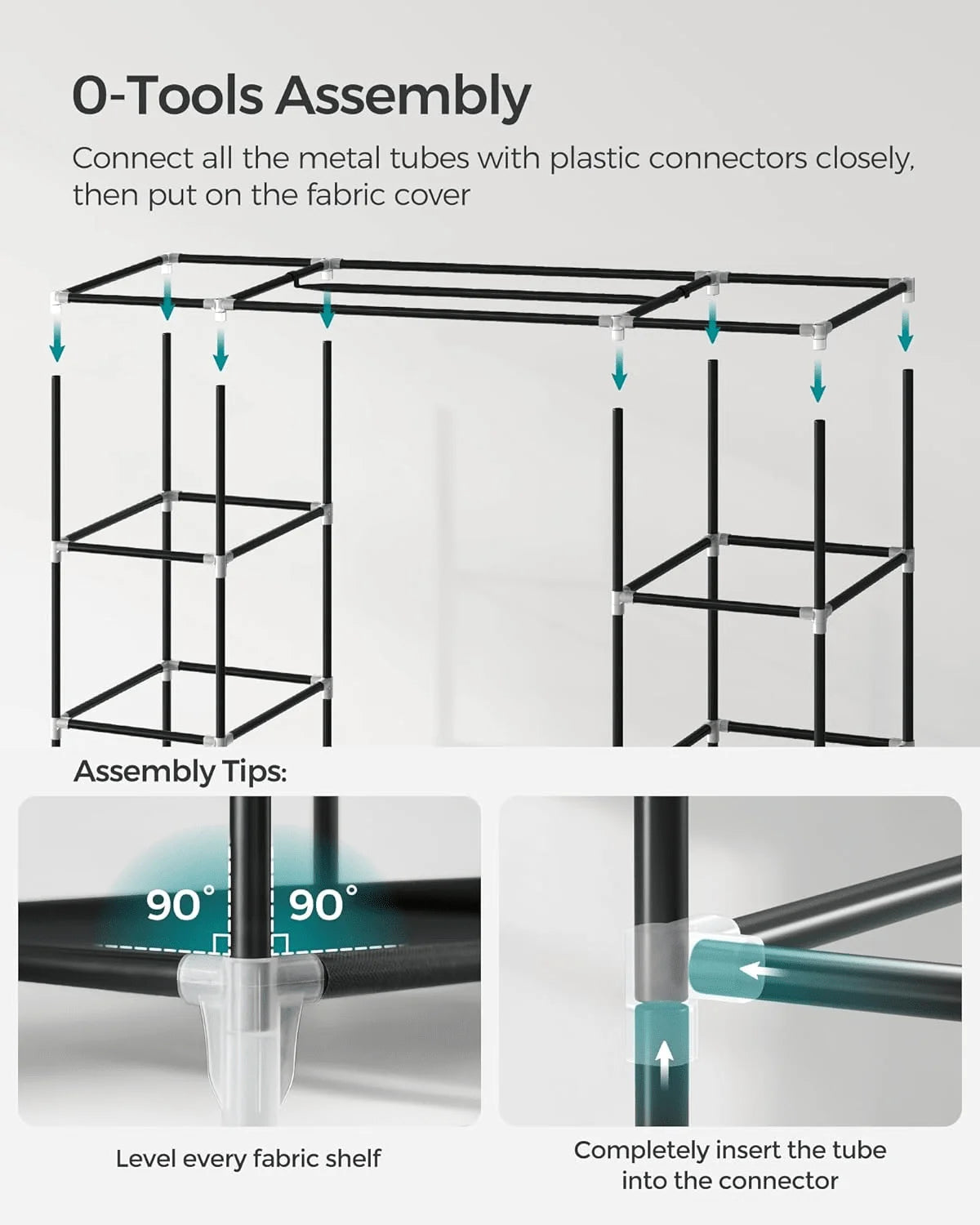 69 Inch Wardrobe Organizer