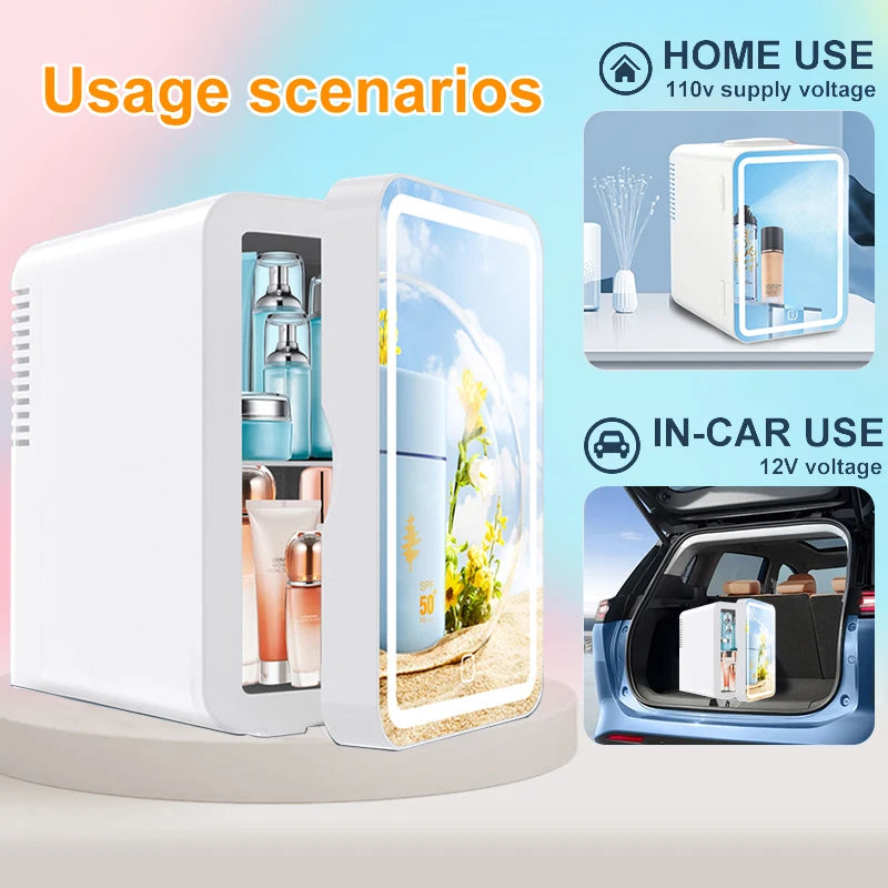 beauty skin cosmetics refrigerator